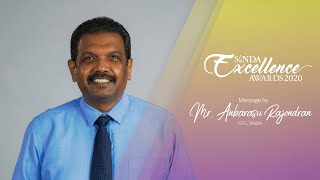 CEO of SINDA, Mr Anbu Speech | SINDA Excellence Awards 2020