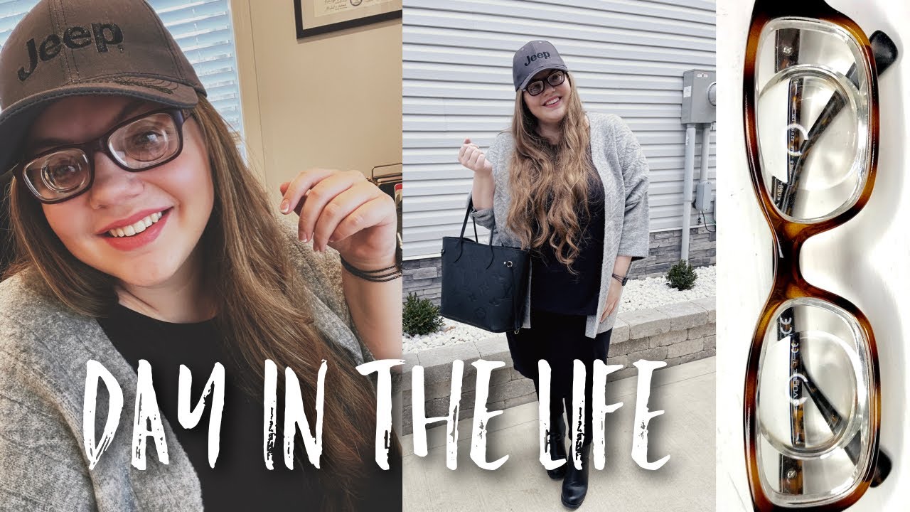 Day in my Life | Wearing Thick glasses