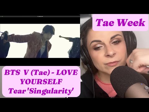 Reacting to BTS (V)-  Singularity MV