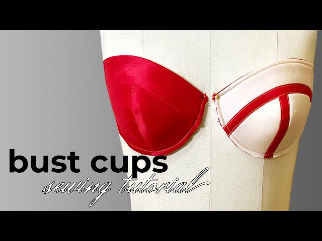 HOW TO MAKE BUST CUPS FOR BUSTIER PT. 1