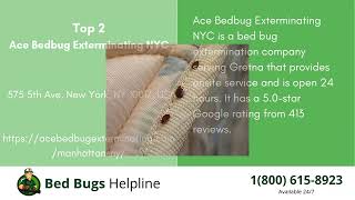 Top 3 Bed Bug Removal in Gretna