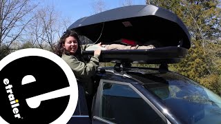 etrailer | A Quick Look at the Thule Force 3 Rooftop Cargo Box Profile