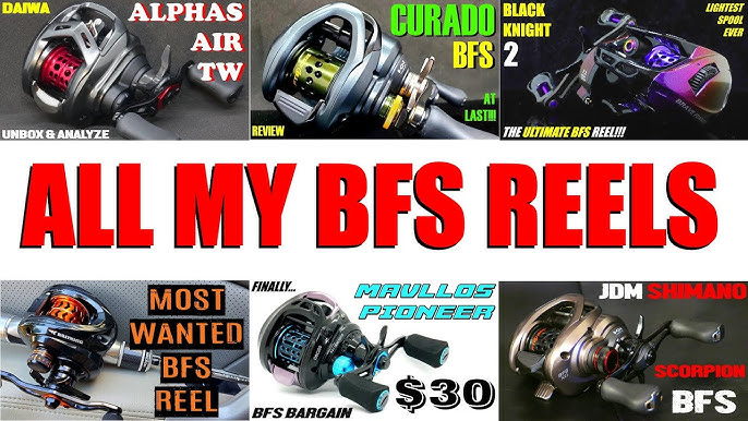 The Bait Finesse OLYMPICS!!! MASSIVE 14 BFS REEL CAST BATTLE