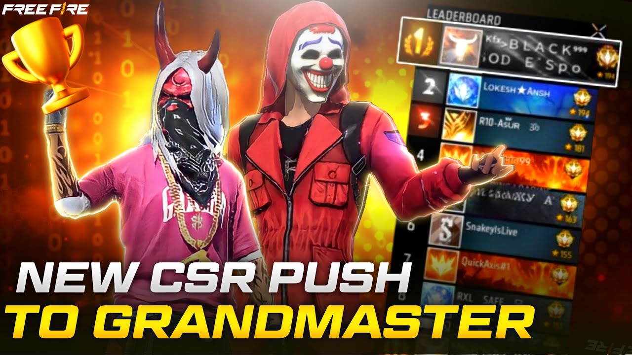 NEW SEASON CSR 😎 PUSH TO TOP 1 GRANDMASTER 😎👽 #classyff #nonstopgaming ...