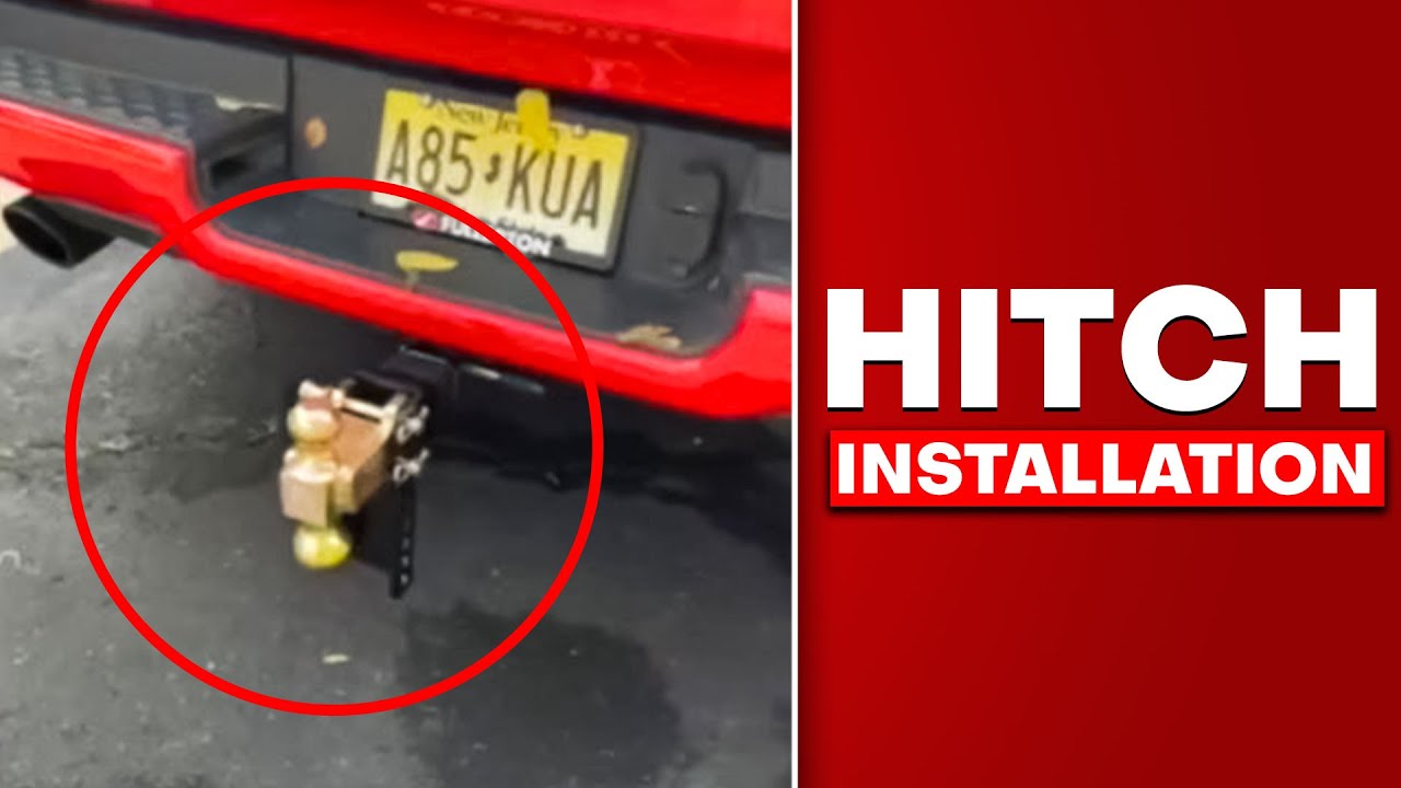 Easy Trailer Hitch Installation