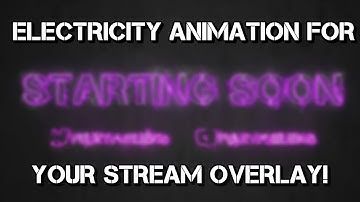 How to make an animated stream overlay! - Adobe After Effects tutorial