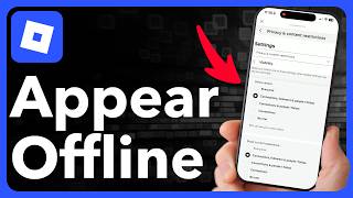 How To Appear Offline On Roblox screenshot 5