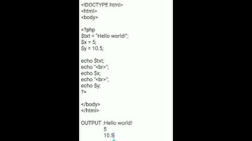PHP PROGRAM. 6 declaring variables in php