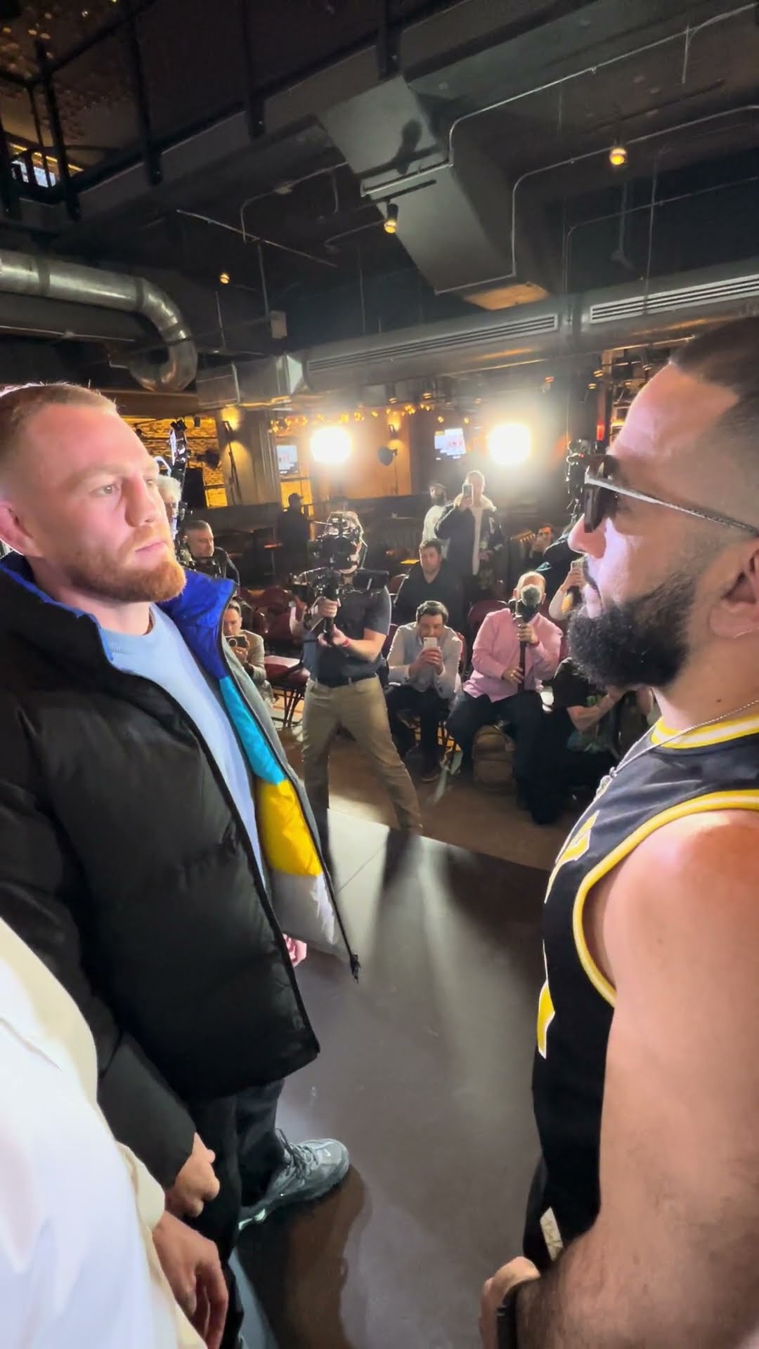 Belal and JDM are face-to-face for the FIRST TIME ? #UFC315