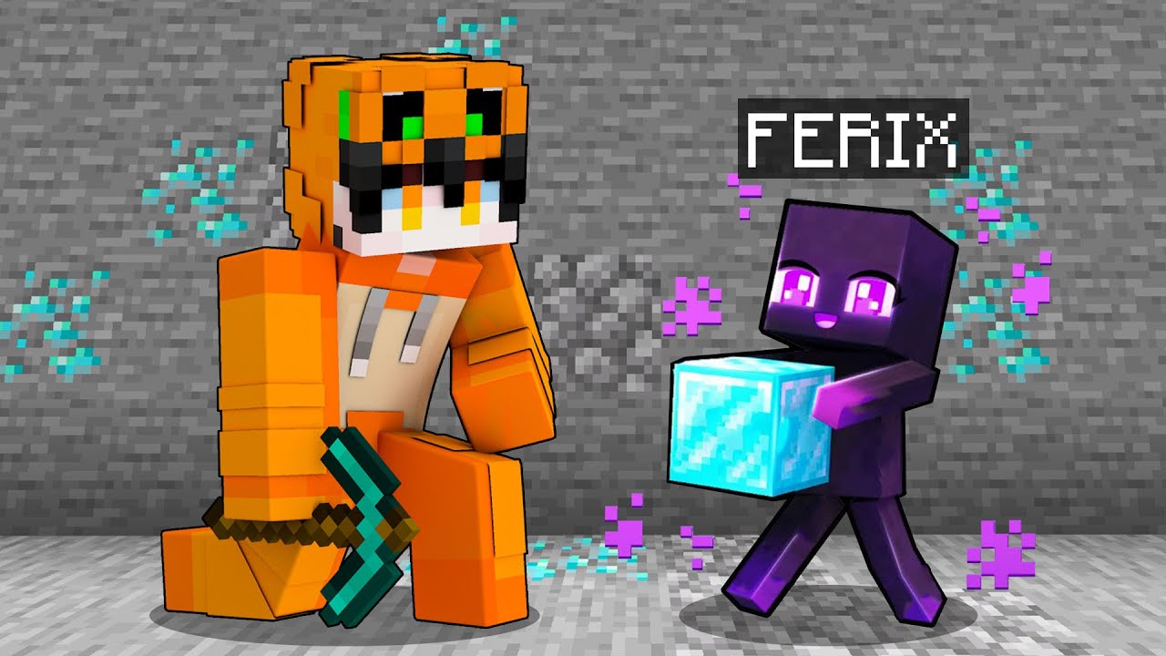 AKU DIADOPSI TEMANKU JADI BABY ENDERMAN DI MINECRAFT!!