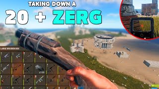 We Took Down The WORST ZERG In RUST