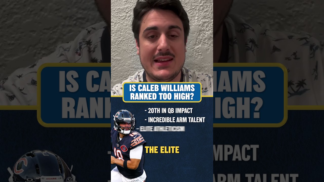 Are The Analytics Wrong On Caleb Williams? Are The Analytics Wrong On Caleb Williams?