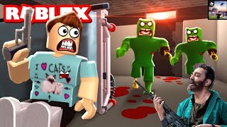 Escaping zombie hospital gameplay in tamil/Roblox/on vtg!