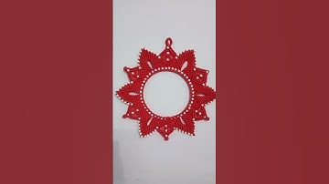 DIY/Macrame Mirror/Macrame Wall Hanging/Macrame Tutorial/Home Decor/ DIY Ideas #shorts