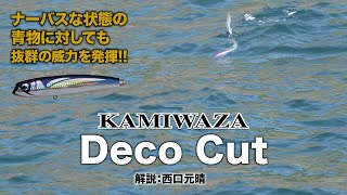 『KAMIWAZA・デコカット』～ナーバスな状態の青物に対しても抜群の威力を発揮!!～【解説：西口元晴】｜Best Choice Tackle