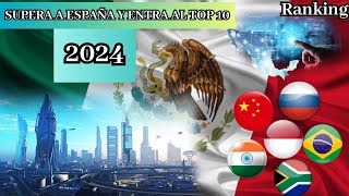 MÉXICO ENTRA A LAS 10 PRIMERAS POTENCIAS DEL MUNDO EN POCO TIEMPO/ SUPERA LAS POTENCIAS EUROPEAS
