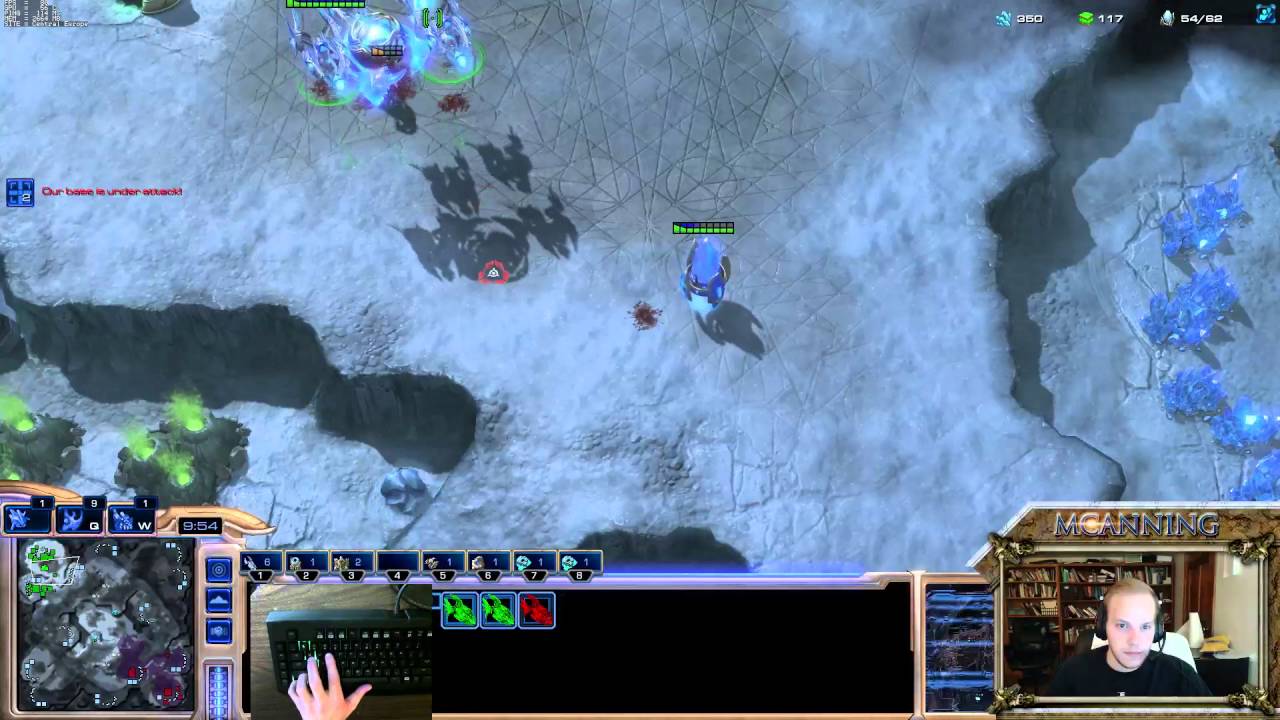 MCanning vs Guru PvZ with some salt after a crazy game