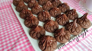 Kakaolu Çi̇çek Kurabiye Yapimi Öyle Kolay Ki Hem Yaparken Hem Yerken Keyif Alacaksiniz 💕