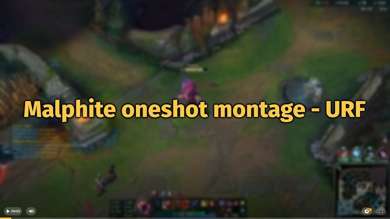 Malphite *ONESHOT* montage 