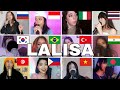 Who Sang It Better : LISA (BLACKPINK) - LALISA (12 different countries )