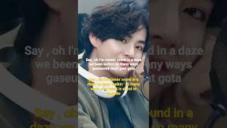 BTS - TAKE TWO Lyrics video 😊💜💜💜 #bts #taketwo #bangtanboysbts #shorts