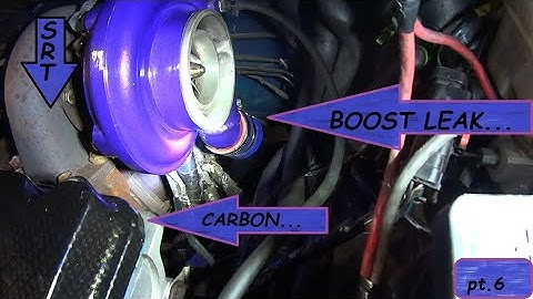 srt4 big turbo charge pipe install