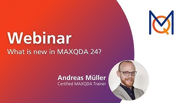Webinar: What’s new in MAXQDA 24