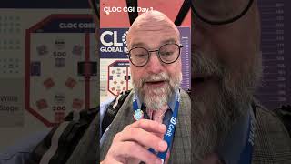 CLOC CGI Day 1 I got my badge! #legalindustry #legaltech #cloc #lawtech
