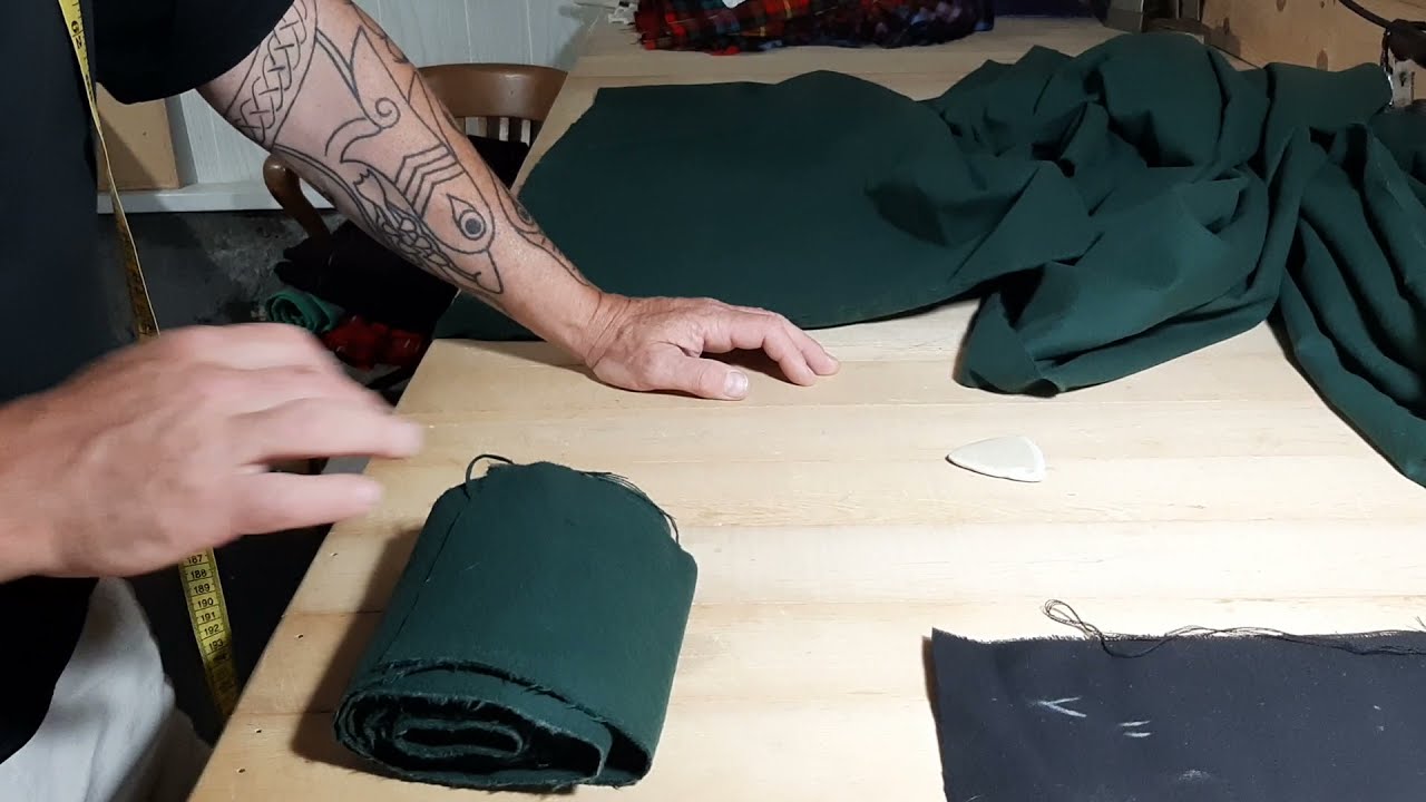 'The lining' part one: material selection and preparation
