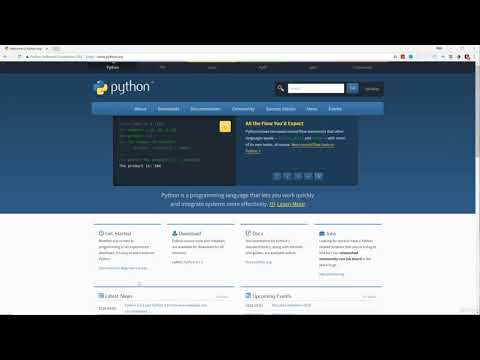 Python 3 Windows Installation