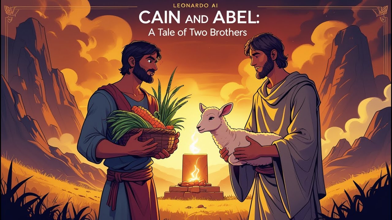 Cain and Abel: A Tale of Two Brothers | A Bible Story for Kids - YouTube