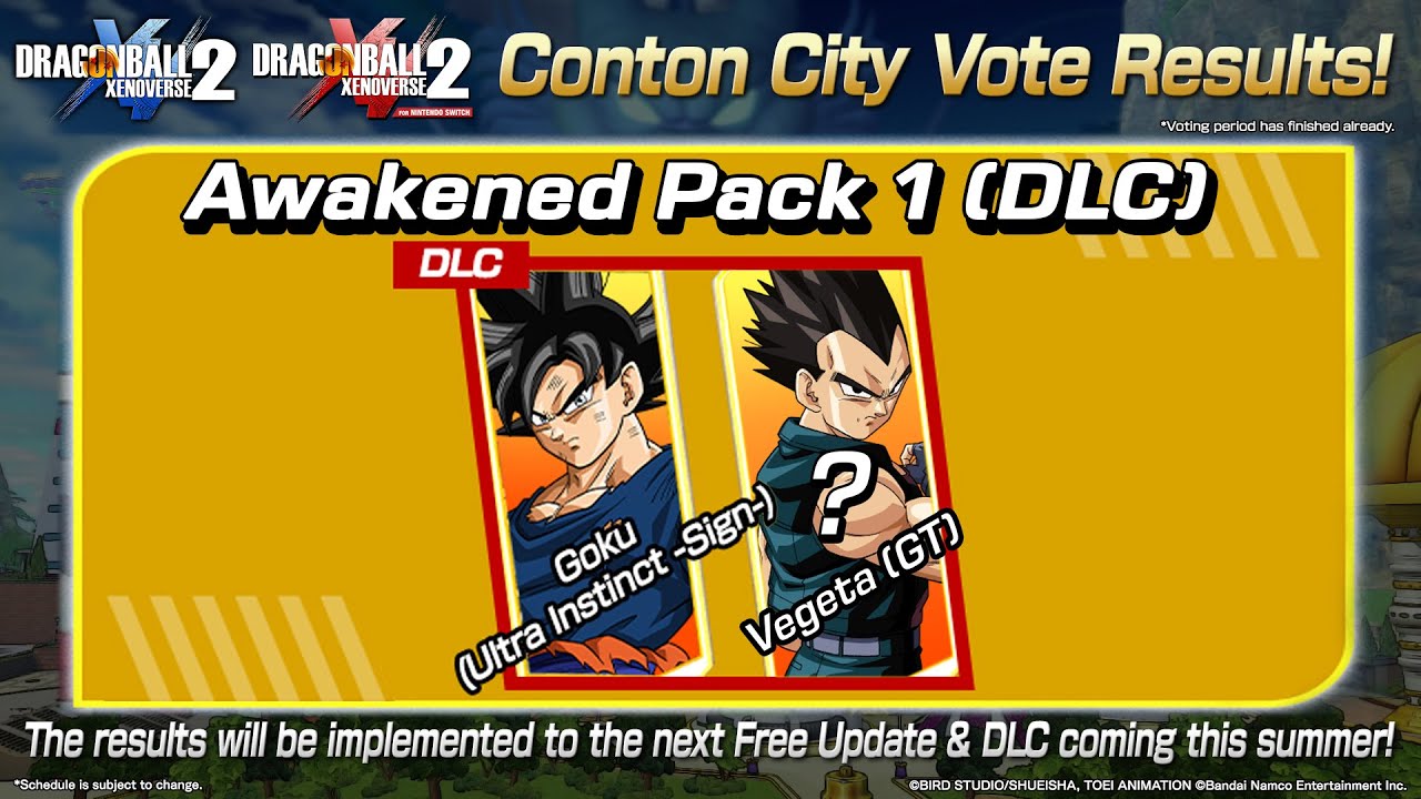 DRAGON BALL XENOVERSE 2 - Conton City Vote Pack for Nintendo Switch -  Nintendo Official Site