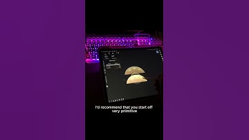 3D modelling a Cute Turtle in 10 Minutes On The iPad