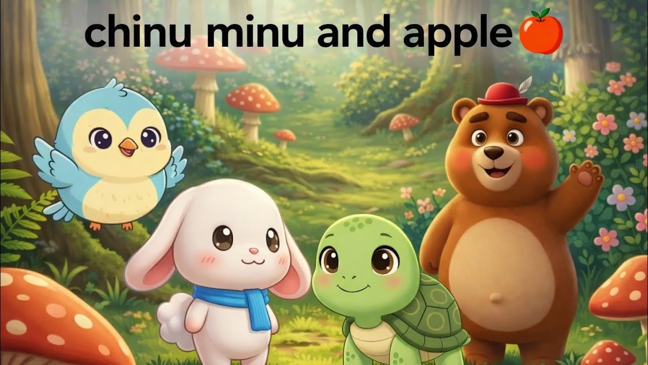 Sharing is Caring | Chinu & Minu | Moral Story - 1 | Hindi 