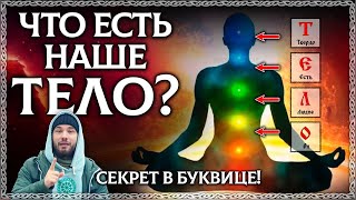 Твоё ТЕЛО это Аватар Бога? Славянская буквица раскрывает секрет слова ТЕЛО! ОСОЗНАНКА