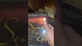 Dr. Henry.. CloudSecret Things of God by Cloud, Dr. Henry [Hardcover