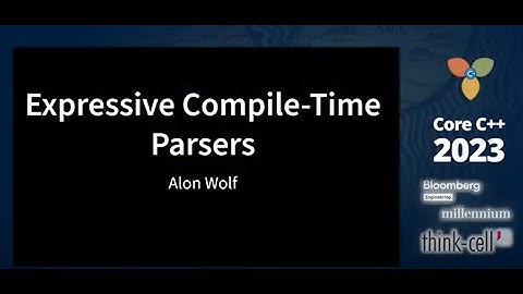 Alon Wolf :: Expressive Compile Time Parsers