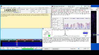 CW decoders. A comparison between Fldigi, CWTY and CW_Shark.