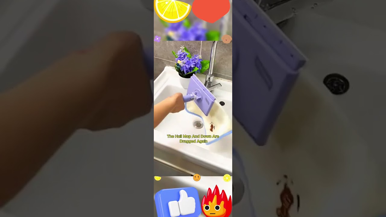 Reuse face towels with this innovative mop for a waste-free home