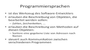 Einführung in die Programmierung - 01 - Was sind Programmiersprachen? [German | HD]