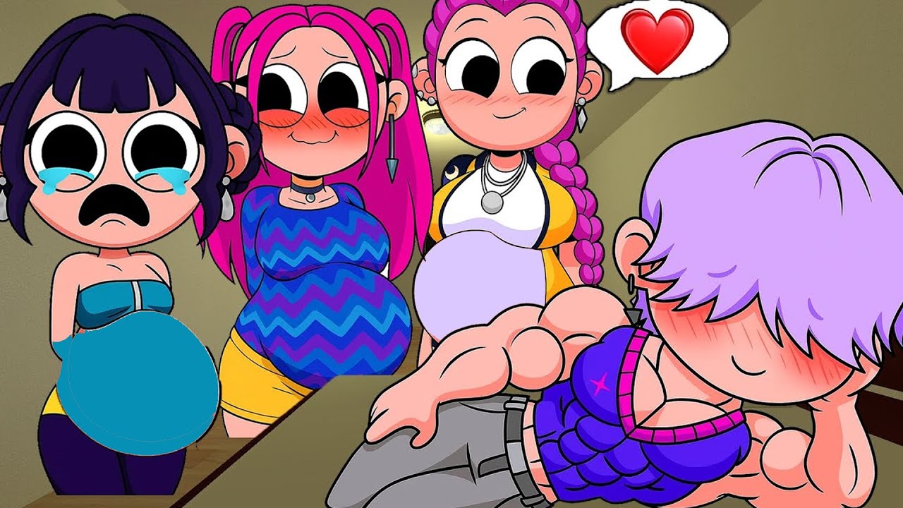 POV: Zoey, Mira & Rumi are Pregnant because of Mystery🤭 | KPop Demon Hunters X Sprunki in Gmod