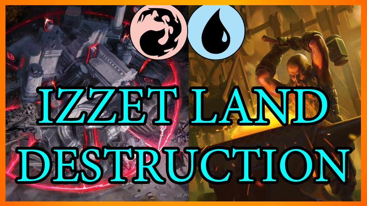 Izzet Land Destruction Standard Deck Guide!! Theros Beyond Death