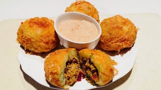 Fish Cutlets Fish Potato Chop Recipe How To Make Easy And Tasty Fish Potatoes Chop.