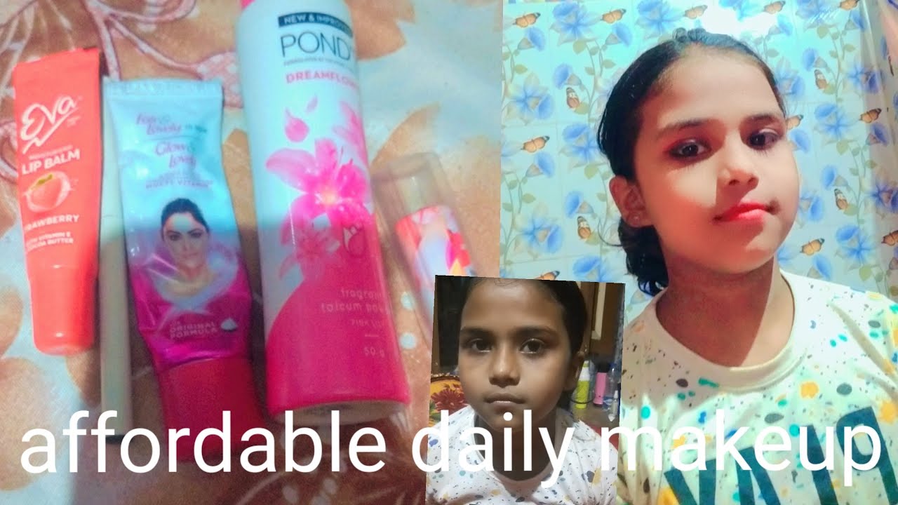 kam kharch mein daily makeup kaise hota hai YouTube