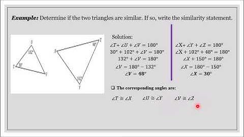 Similar Triangles Theorems