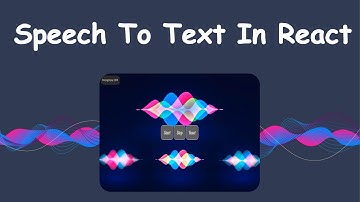 Speech Recognition | #Reactjs