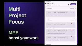 MPF - Productivity Boost in Practice