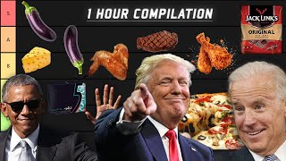 A THIRD PRESIDENTS 1 HOUR FOOD TIER LIST COMPILATION