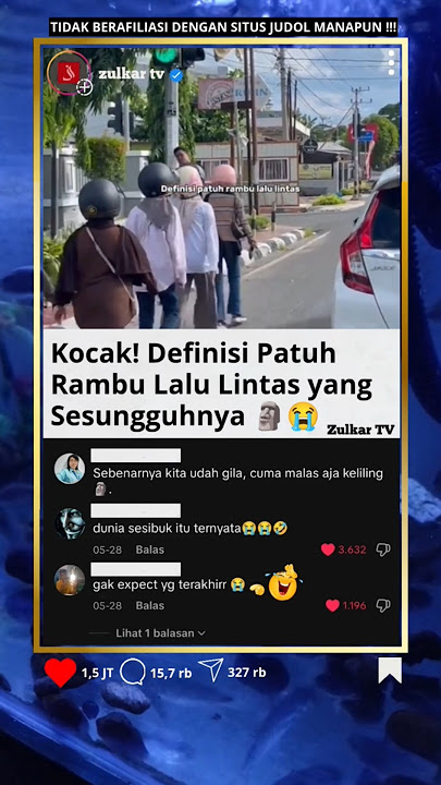 definisi taat&patuh rambu lalu lintas 🗿🤣 #ngakakkocak