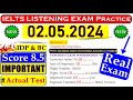 Ielts listening practice test 2024 with answers  02052024